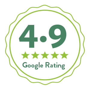 4.9 Star Google Rating Badge